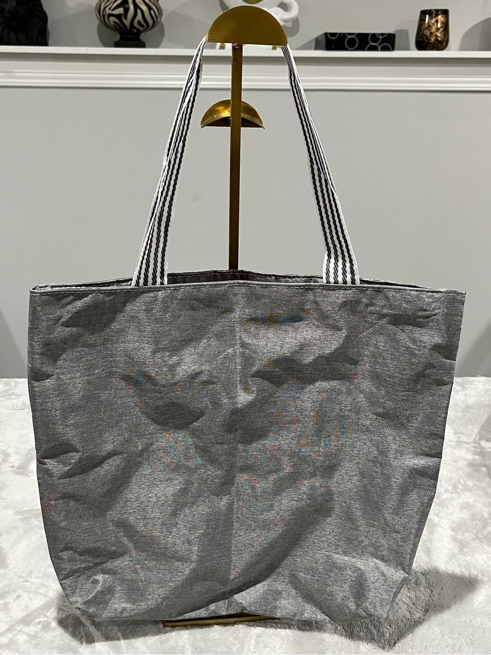 🔥 HTF Pop Mart "The Monsters" Labubu Woven Tapestry Tote Bag 🔥 - Picture 6 of 8